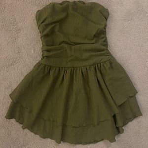 Cider tube top dress